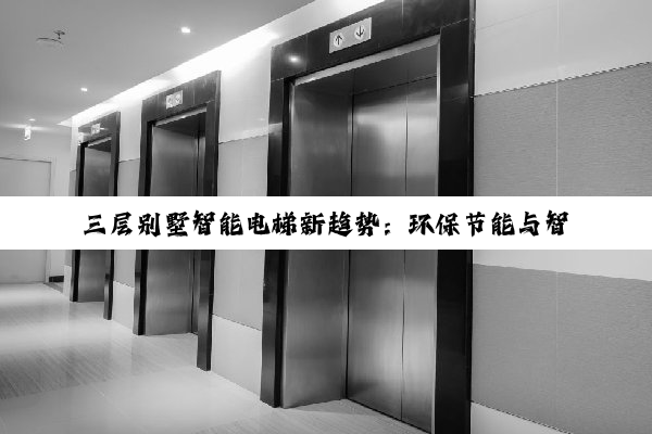 三层别墅智能电梯新趋势：环保节能与智能家居融合报价解析