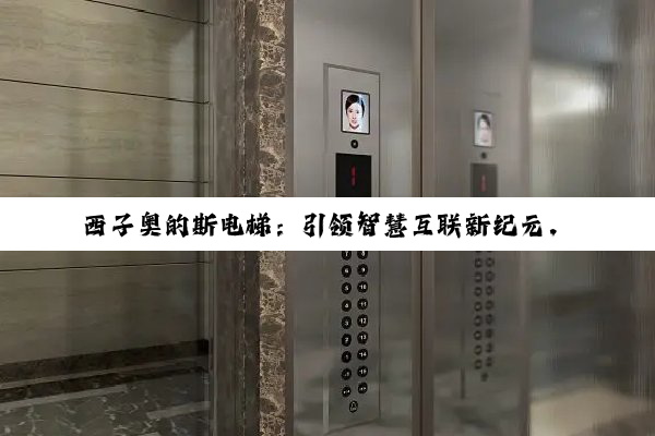 西子奥的斯电梯：引领智慧互联新纪元，共创电梯安全高效未来