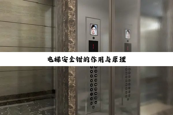 电梯安全钳的作用与原理