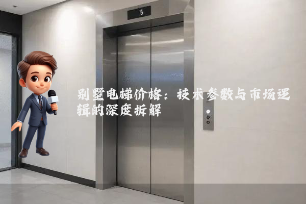 别墅电梯价格:技术参数与市场逻辑的深度拆解