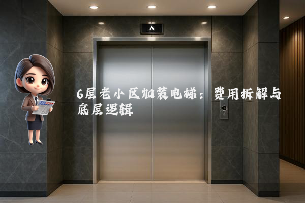 6层老小区加装电梯：费用拆解与底层逻辑